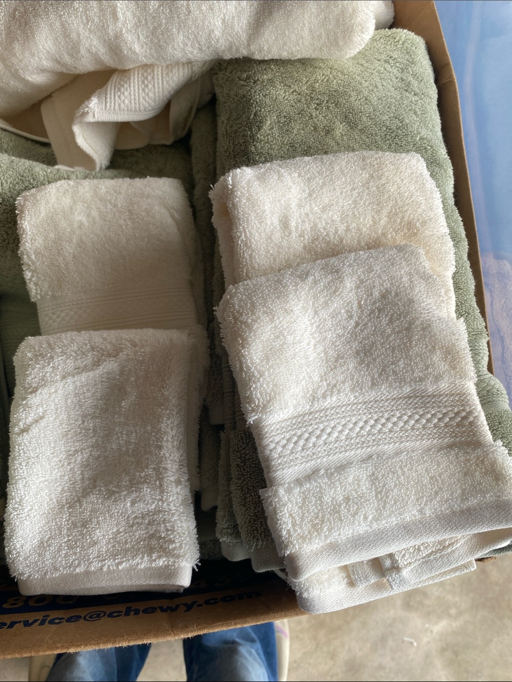Kohl's Luxury Collection (4) fine linen wash cloths